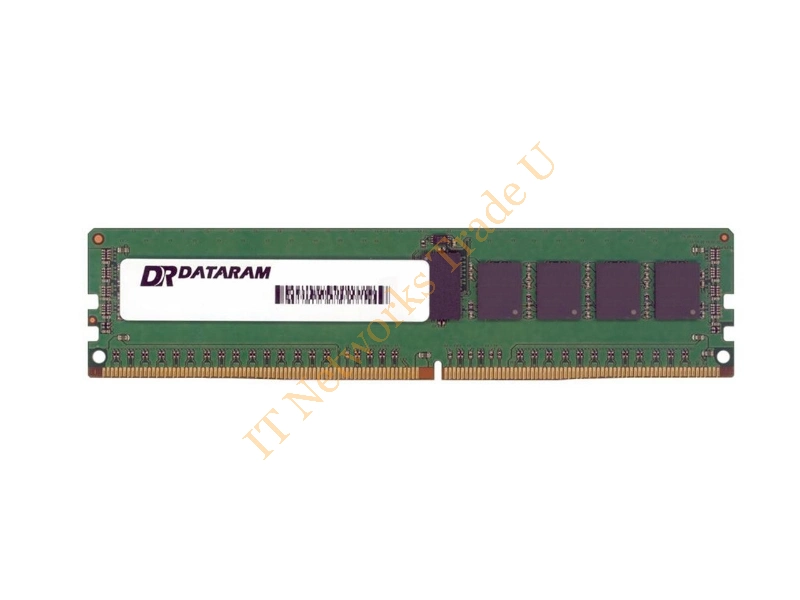 DTM68131C Dataram 16GB DDR4-2666MHz PC4-21300 ECC Registered CL19 288-Pin DIMM 1.2V Dual Rank Memory Module Server Memory