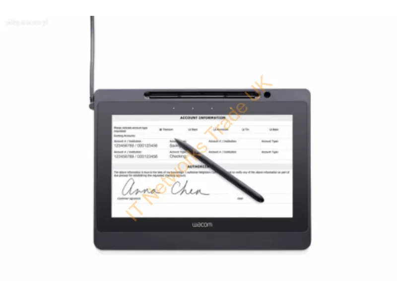 DTU1141B-CH2 - Wacom DTU1141B + Sign Pro PDF 26.9 cm (10.6") Black LCD