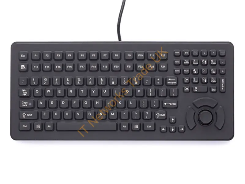 DU-5K-FSR-IS - Ikey Du-5K-Fsr-Is Keyboard Black