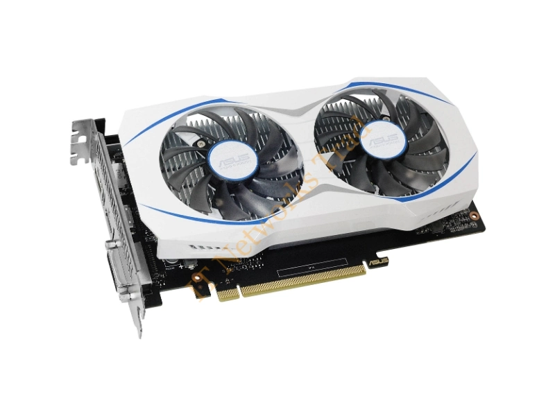 DUAL-GTX1050-2G ASUS nVidia GeForce GTX 1050 2GB GDDR5 128-Bit HDMI / DisplayPort / DVI-D PCI Express 3.0 Video Graphics Card