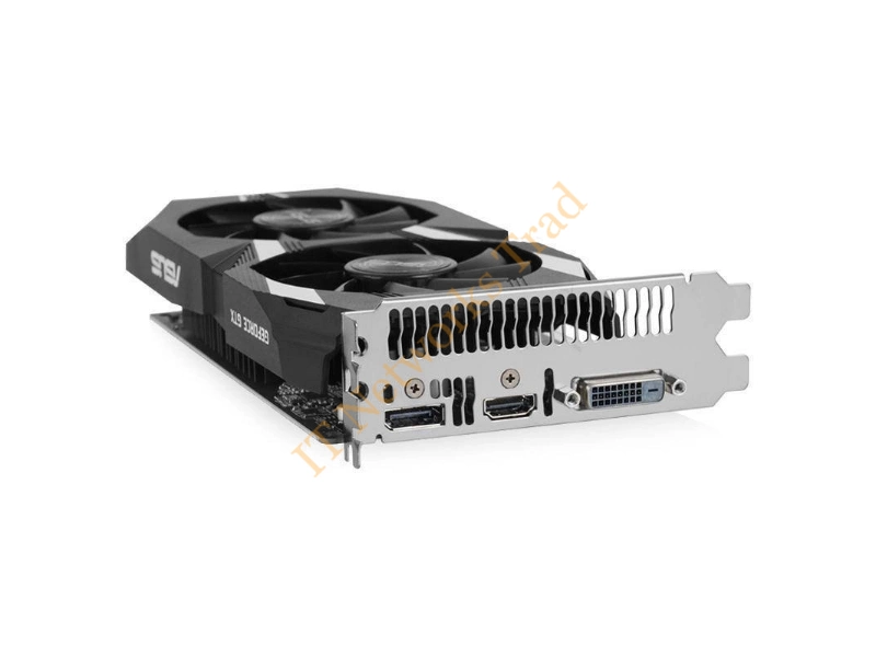 DUAL-GTX1050-O2G-V2 ASUS nVidia GeForce GTX 1050 2GB GDDR5 128-Bit HDMI / DisplayPort / HDCP / DVI-D PCI Express 3.0 Video Graphics Card