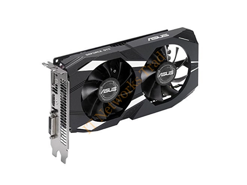 DUAL-GTX1050TI-O4G-V2 ASUS nVidia GeForce GTX 1050 TI 4GB GDDR5 128-Bit HDMI / DisplayPort / HDCP / DVI-D PCI Express 3.0 Video Graphics Card
