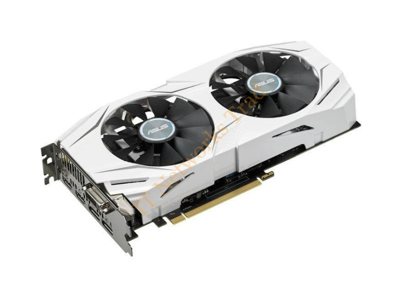 DUAL-GTX1060-03G ASUS GeForce GTX1060 3GB GDDR5 192-Bit 2x HDMI / 2x DisplayPort / HDCP / DVI-D PCI Express 3.0 Video Graphics Card