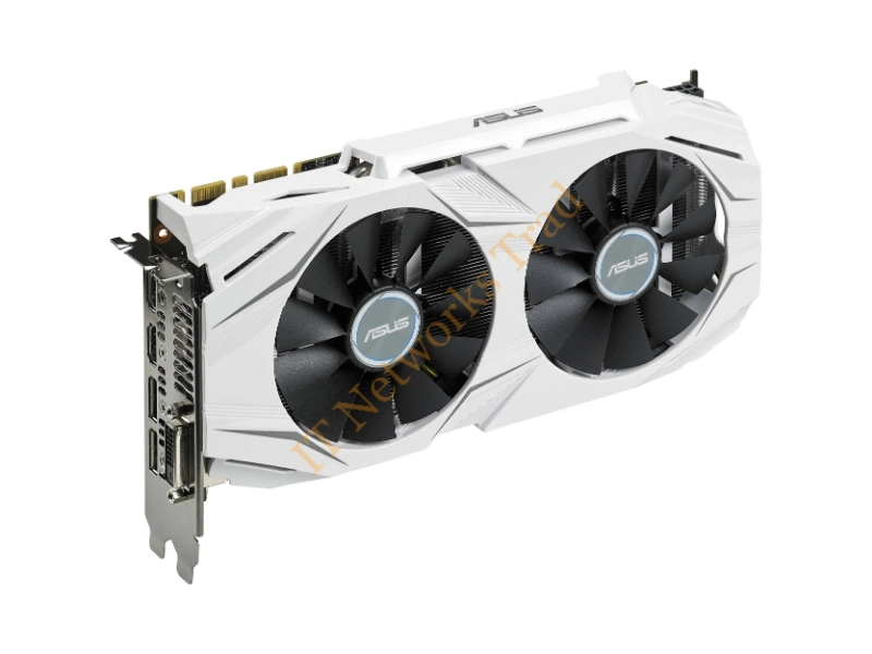 DUAL-GTX1070-8G-A1 ASUS nVidia GeForce GTX 1070 8GB GDDR5 25-Bit HDMI / DisplayPort / DVI-D PCI Express 3.0 Video Graphics Card