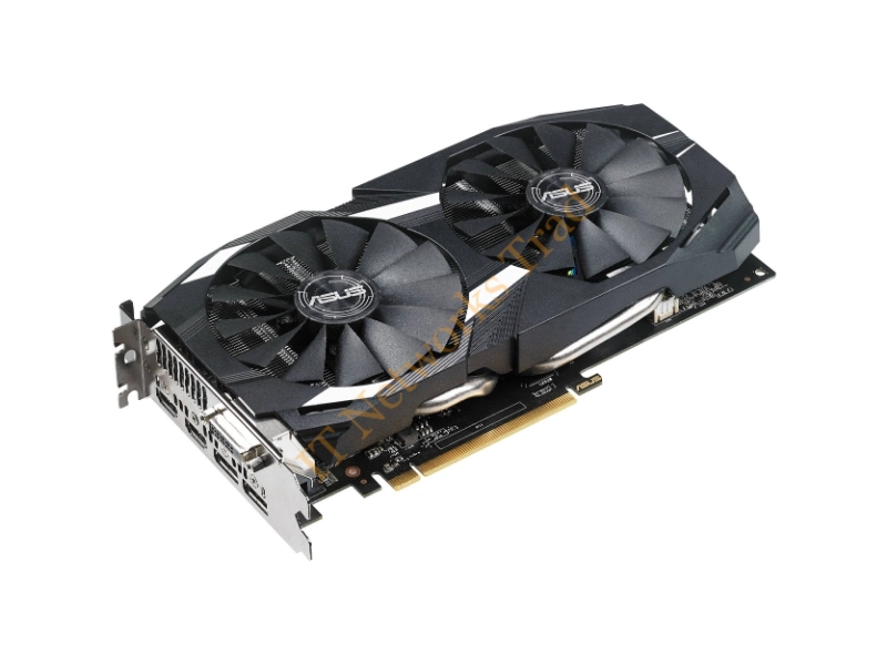 DUAL-RX580-8G ASUS Radeon RX 580 8GB GDDR5 256-Bit 2x HDMI / 2x DisplayPort / HDCP / DVI-D PCI Express 3.0 Video Graphics Card