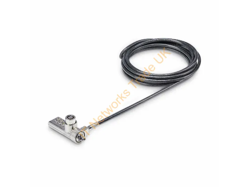 DUALKA10-LAPTOP-LOCK - Startech.Com Dualka10-Laptop-Lock Cable Lock Black, Steel 78.7" (2 M)