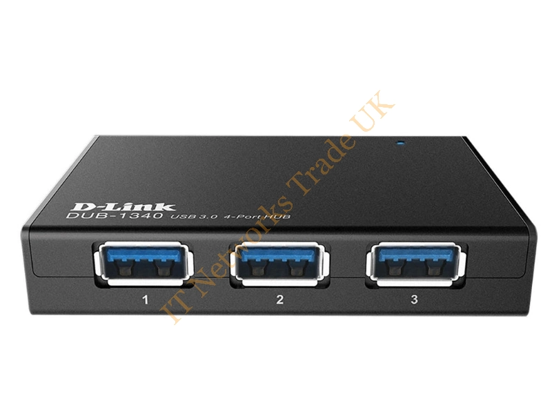 DUB-1340 D-Link 4-Port Superspeed USB 3 Hub