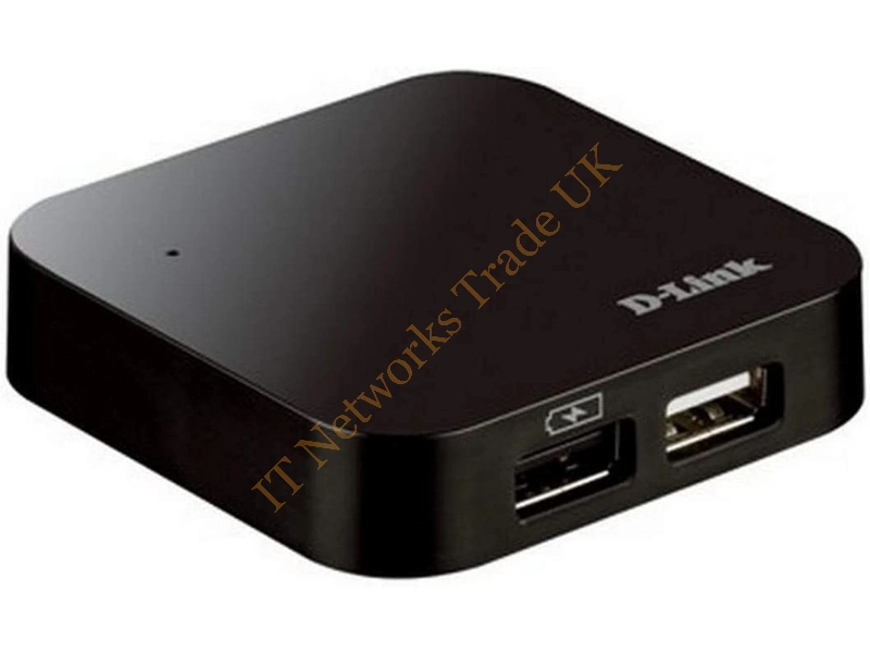 DUB-H4 D-Link 4-Port USB 2.0 Hub HI-Speed Adapter