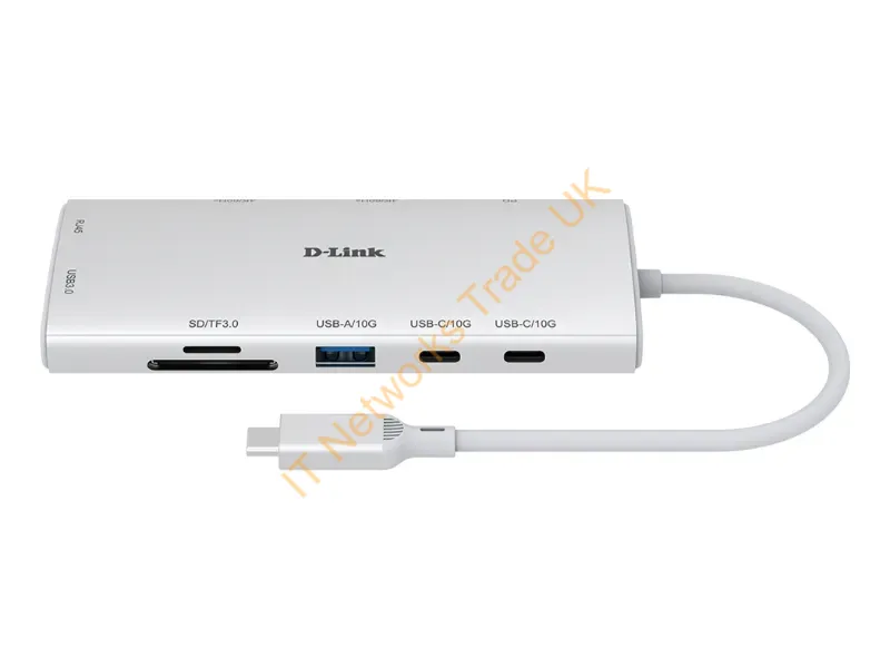 DUP-A01 - D-Link Dup-A01 Interface Hub Usb 3.2 Gen 1 (3.1 Gen 1) Type-C 10000 Mbit/S White