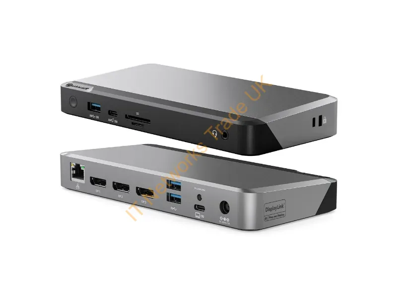 DUPRDX3-WW - Alogic Dx3 Wired Usb 3.2 Gen 1 (3.1 Gen 1) Type-C Black, Gray