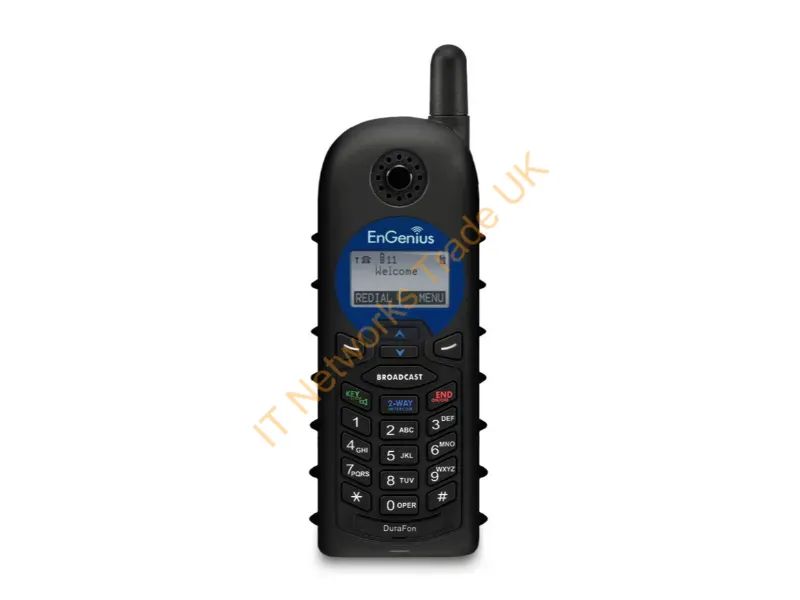 DURAWALKIE - Engenius Durawalkie Dect Telephone Handset Black