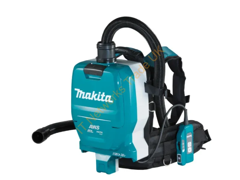 DVC265ZXU - Makita DVC265ZXU vacuum 2 L Backpack vacuum Dry 85 W Dust bag