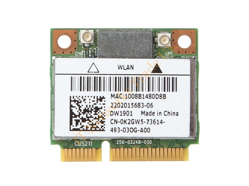 DW1901 Dell 802.11a/b/g/n Wireless WiFi Bluetooth 4.0 PCI-Express Network Card Wireless LAN Card