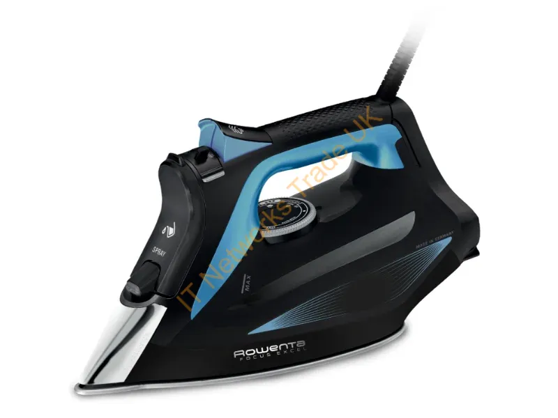 DW5310 - Rowenta DW5310 Steam iron Microsteam 400 HD Laser soleplate 2700 W Black, Blue