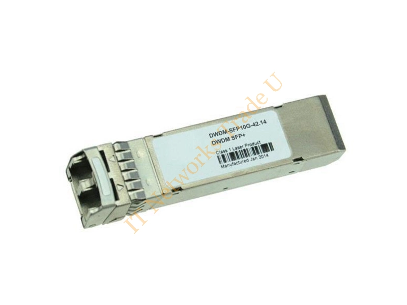 DWDM-SFP10G-42.14-RF Cisco 10Gb/s 10GBase-DWDM Single-Mode Fiber 80km 1542.14nm Duplex LC Connector SFP+ Transceiver Module