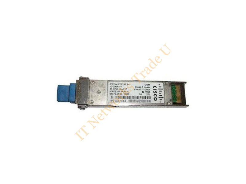 DWDM-XFP-1542.94 Cisco 10GBase DWDM OC-192/STM-64/10G SONET ER 40km 1542.94nm XFP Transceiver Module