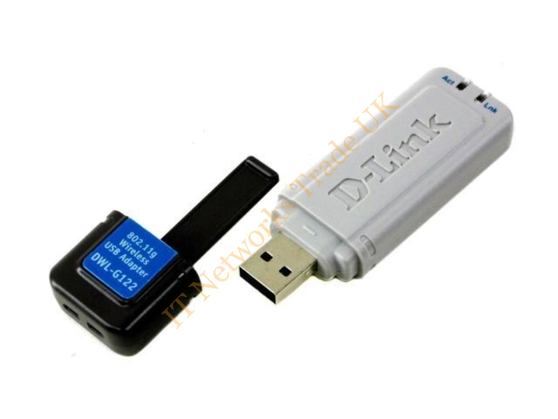 DWL-G122 D-Link 2.4GHz 802.11g High Speed Wireless USB Adapter Wireless LAN Card