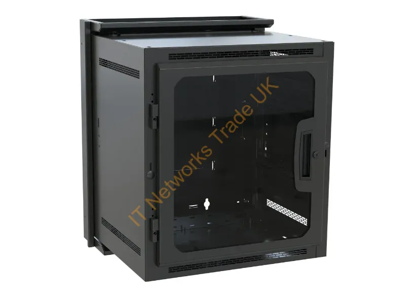 DWR-12-22PD - Middle Atlantic Products Dwr-12-22Pd Rack Cabinet 12U Wall Mounted Rack Black