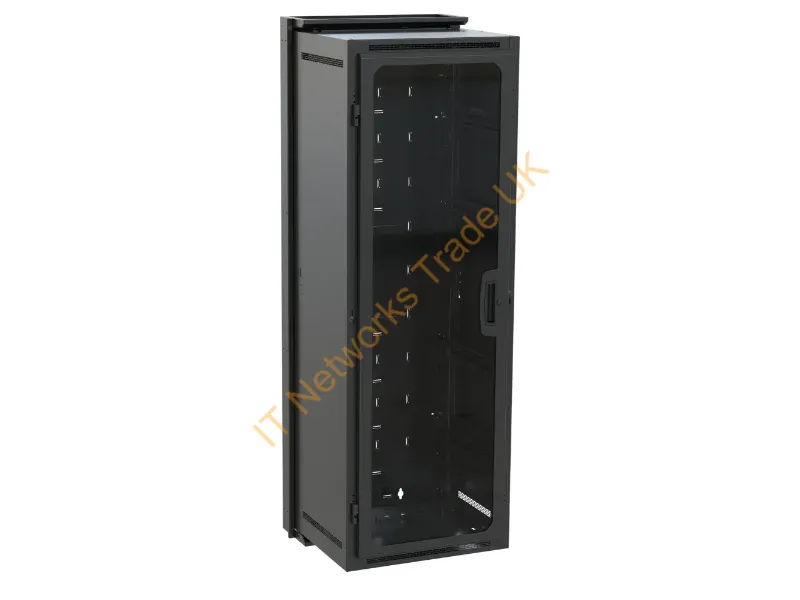 DWR-35-22PD - Middle Atlantic Products Dwr-35-22Pd Rack Cabinet 35U Wall Mounted Rack Black