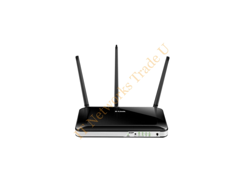 DWR-953 - D-Link DWR-953 Dual-band (2.4 GHz / 5 GHz) Fast Ethernet 3G 4G Black network wireless router