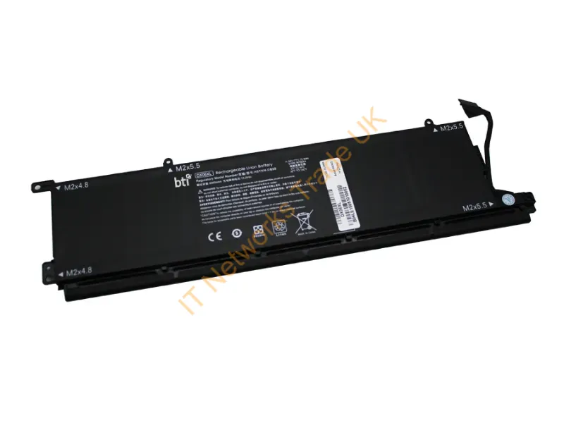 DX06XL-BTI - Bti Dx06Xl- Industrial Rechargeable Battery Lithium-Ion (Li-Ion) 6000 Mah 11.55 V