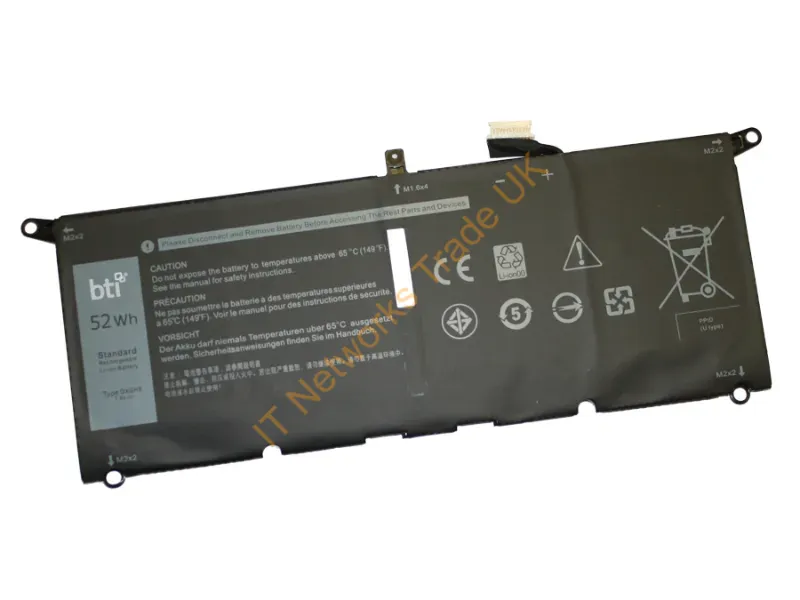 DXGH8-BTI - Bti Dxgh8- Industrial Rechargeable Battery Lithium-Ion (Li-Ion) 6500 Mah 7.6 V