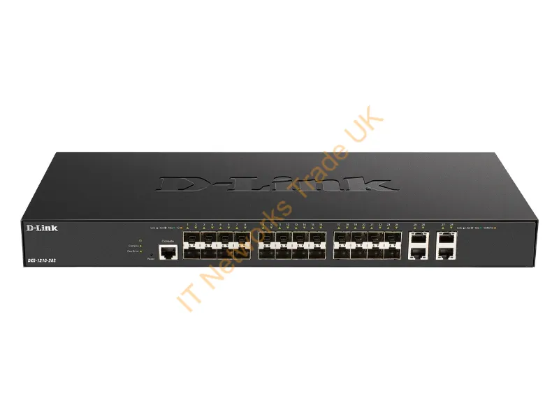 DXS-1210-28S - D-Link Dxs-1210-28S Network Switch Managed L2/L3 10G Ethernet (100/1000/10000) 1U Black