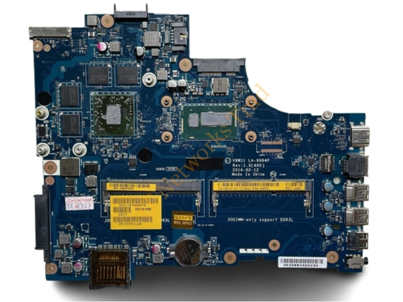 DYFMW Dell System Board for Inspiron 17R 5737 Laptop Motherboard with Intel i7-4500U 1.8G