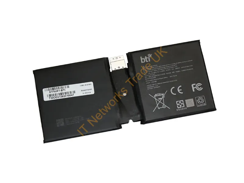 DYNU01-BTI - Bti Dynu01- Industrial Rechargeable Battery Lithium-Ion (Li-Ion) 3500 Mah 7.66 V