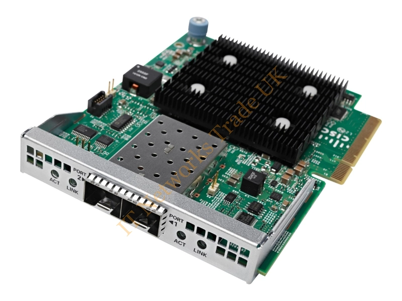 Cisco 1Pt Sfp+ Pcie 10Ge Fiber Fcoe Sup Network Adapter