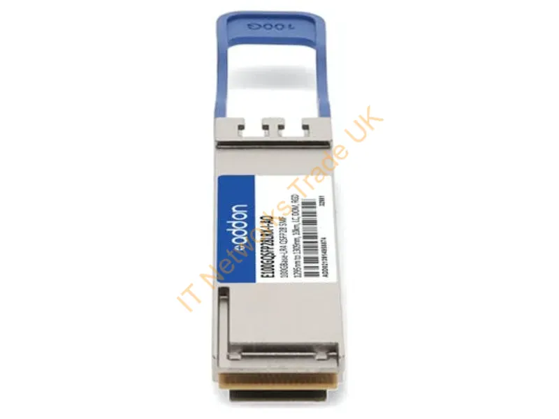 E100GQSFP28LRX-I-AO - Addon Networks E100Gqsfp28Lrx-I-Ao Network Transceiver Module Fiber Optic 100000 Mbit/S Qsfp28 1309 Nm