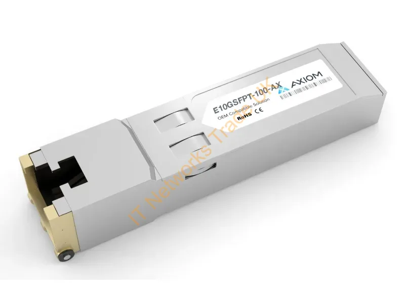 E10GSFPT-100-AX - Axiom E10Gsfpt-100-Ax Network Transceiver Module Copper 10000 Mbit/S Sfp+