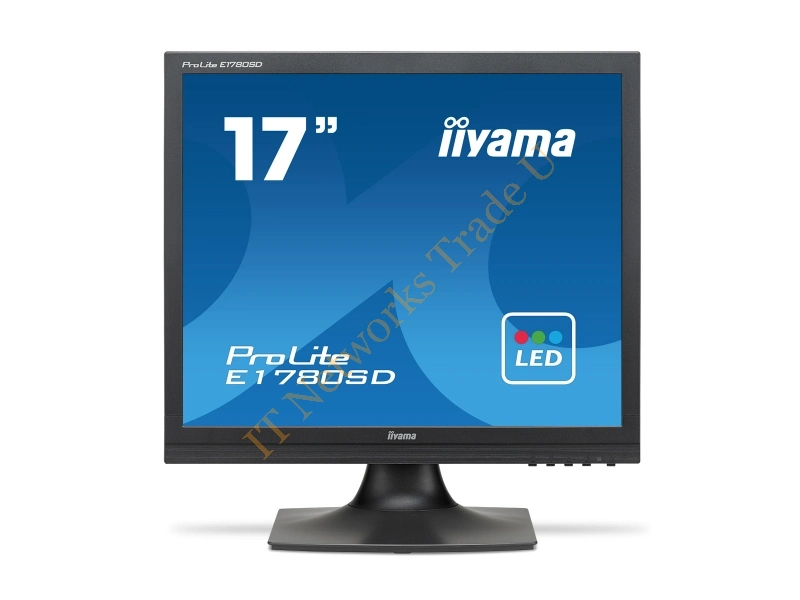 E1780SD-B1 - iiyama ProLite E1780SD-B1 17" LED Black computer monitor