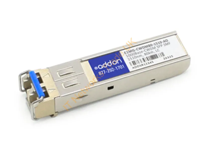 E1MG-CWDM80-1510-AO - Addon Networks E1Mg-Cwdm80-1510-Ao Network Transceiver Module Fiber Optic 1000 Mbit/S Sfp 1510 Nm