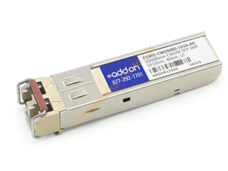 E1MG-CWDM80-1610-AO - Addon Networks E1Mg-Cwdm80-1610-Ao Network Transceiver Module Fiber Optic 1000 Mbit/S Sfp 1610 Nm