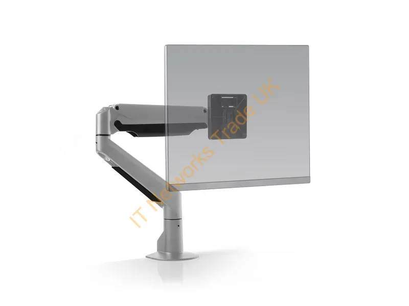 E2-1-124 - Hat Design Works E2-1-124 Monitor Mount / Stand 32" Silver Desk