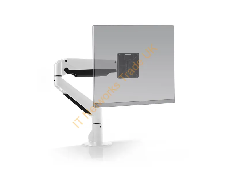 E2-1-248 - Hat Design Works E2-1-248 Monitor Mount / Stand 32" White Desk