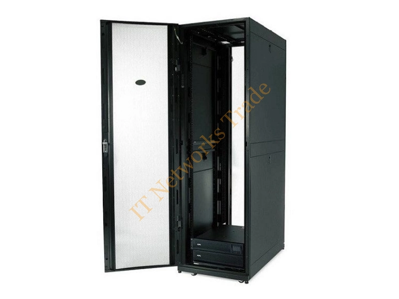 E242296 APC NetShelter SX 42U Cabinet Server Rack with Doors Panels Server Accessory