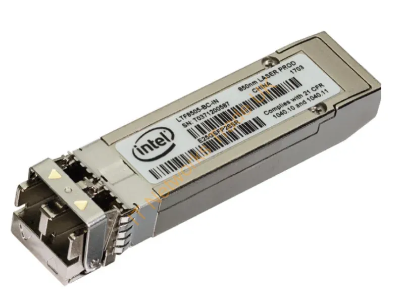 E25GSFP28SRX - Intel E25GSFP28SRX network transceiver module Fiber optic 25000 Mbit/s SFP28 850 nm