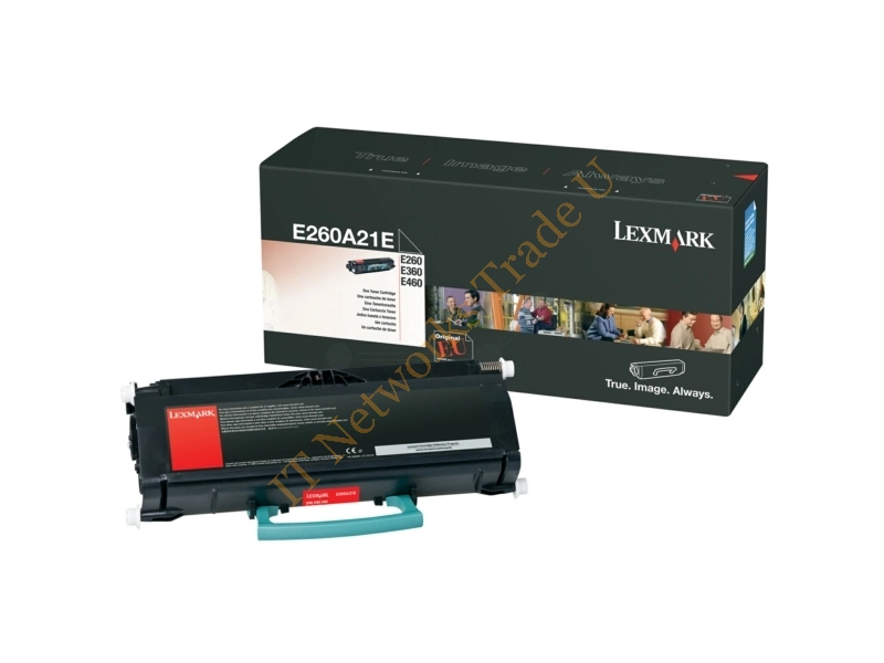 Lexmark E260A21E Toner black, 3.5K pages @ 5% coverage Accessory