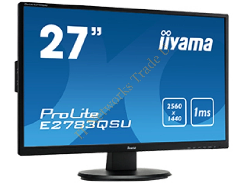E2783QSU-B1 - iiyama ProLite E2783QSU-B1 27" Wide Quad HD LED Flat Black computer monitor