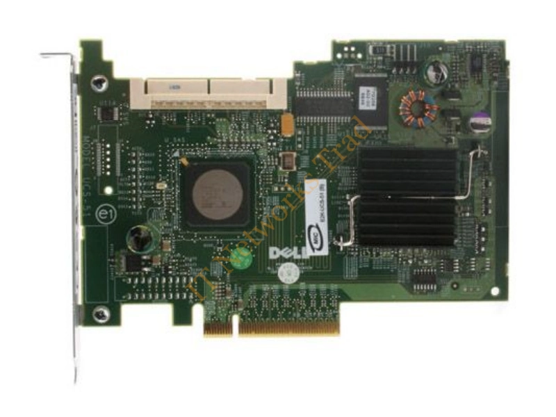 E2K-UCS-51 Dell PERC 5/IR Single Channel PCI-Express SAS RAID Controller for PowerEdge / PowerVault Server