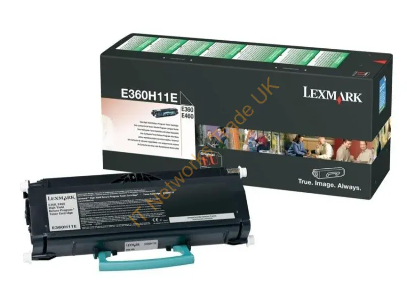 Lexmark E360H11E Toner black, 9K pages @ 5% coverage Accessory