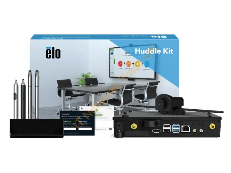 E380925 - Elo Touch Solutions Huddle Kit Video Conferencing System 2 Mp Ethernet Lan Video Conferencing Service Management System