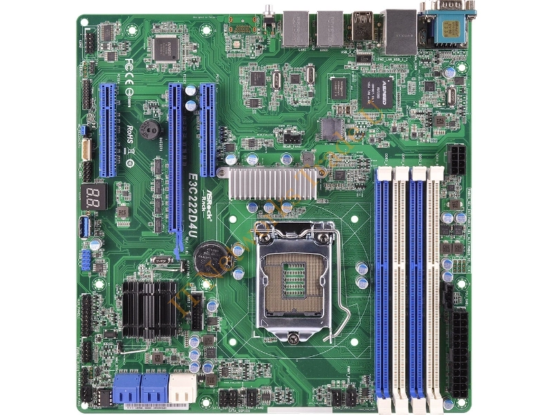 Asrock E3C222D4U Intel C222 LGA 1150 (Socket H3) microATX server/workstation motherboard