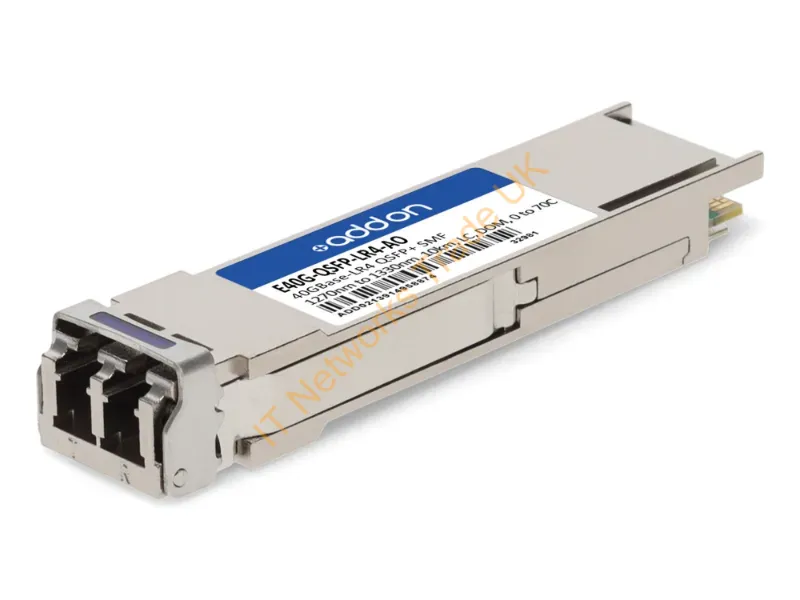 E40G-QSFP-LR4-AO - Addon Networks E40G-Qsfp-Lr4-Ao Network Transceiver Module Fiber Optic 40000 Mbit/S Qsfp+