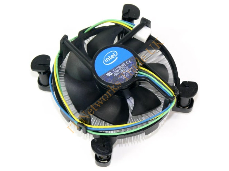 E41759-002 Intel Copper Core/Aluminum Heat Sink and 3.5-inch Fan for Socket LGA1156 Fans And Heatsink Combo