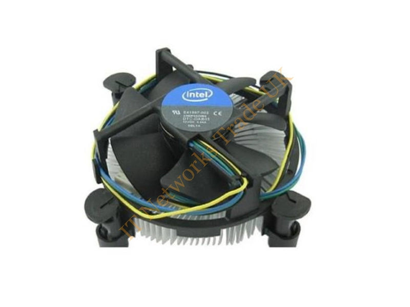 E41997-002 Intel Heatsink and Cooling Fan Assembly for Socket LGA1155 / 1156 Fans And Heatsink Combo