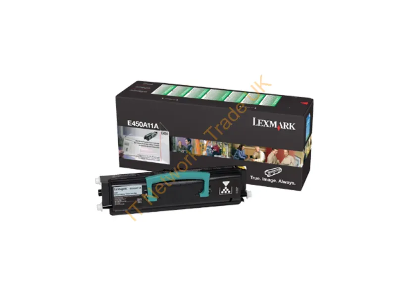 E450A11A - Lexmark E450 Return Program Toner Cartridge Original Black