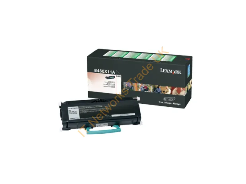 E460X11A - Lexmark E460 Extra High Yield Return Program Toner Cartridge Original